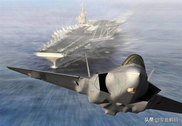 F-35C部署在即，數據推演中美艦載機，重型制空機成中國未來首選