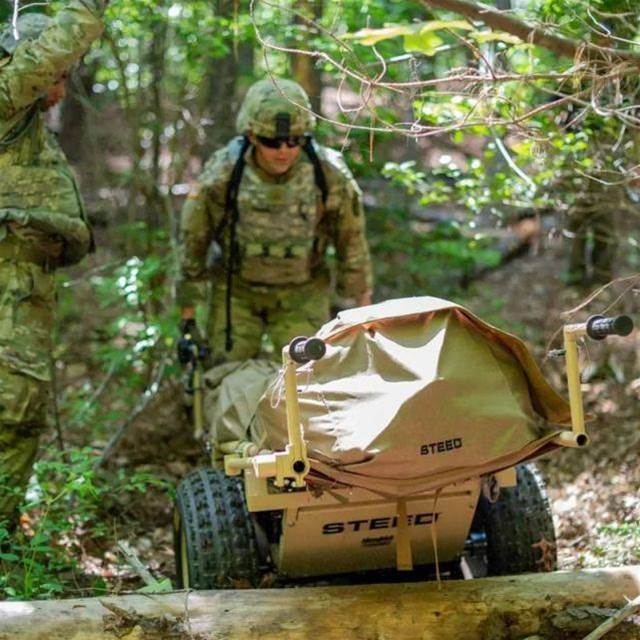 美軍裝備力量增強型靜音戰術推車！中國老農：這不就是我家板車嘛