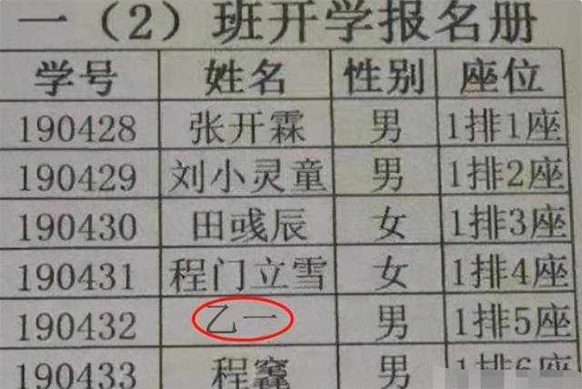 小學生因“名字簡單”走紅，連名帶姓2筆，同學們都羨慕極了