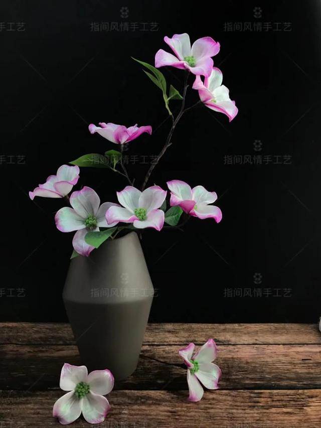 DIY絲網花洋桔梗～攝影片