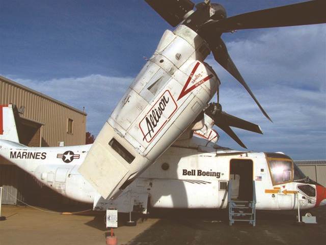 日本與中國爭奪釣魚島的利器——MV-22B“魚鷹”傾轉旋翼機（1）