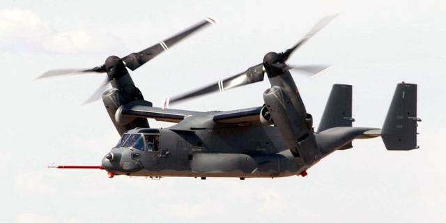 日本與中國爭奪釣魚島的利器——MV-22B“魚鷹”傾轉旋翼機（1）