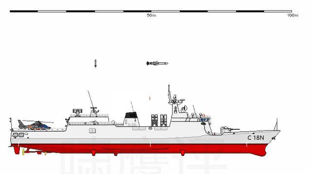 架空：袖珍版中華神盾，055同款艦載雷達，尼日利亞F28AN型護衛艦