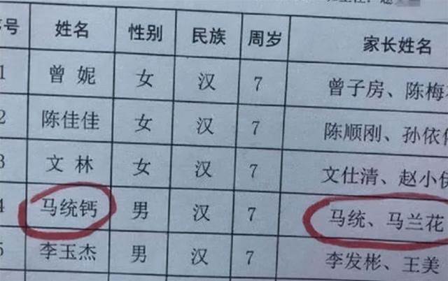 學生因“名字復雜”走紅，一共103畫，網友表示家長是人才