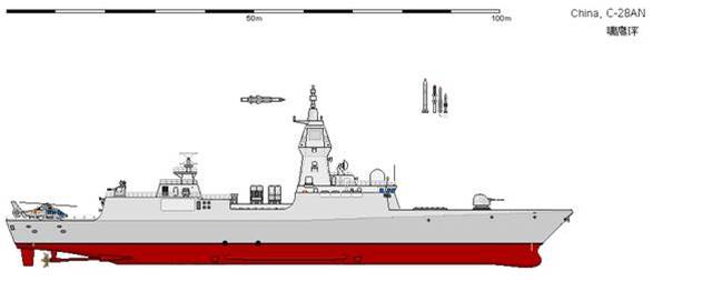 架空：袖珍版中華神盾，055同款艦載雷達，尼日利亞F28AN型護衛艦