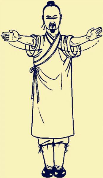 武当八段锦教学,8个动作教会你,滋润肝肺效果好!还能有效调理脾胃!