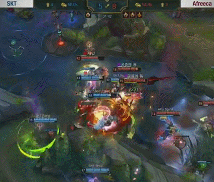 faker诺手走下路!skt头铁用生命在玩蛇